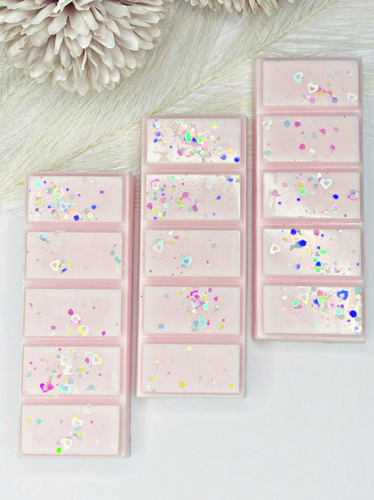 Elegant Pink Wax Melt Snap Bar