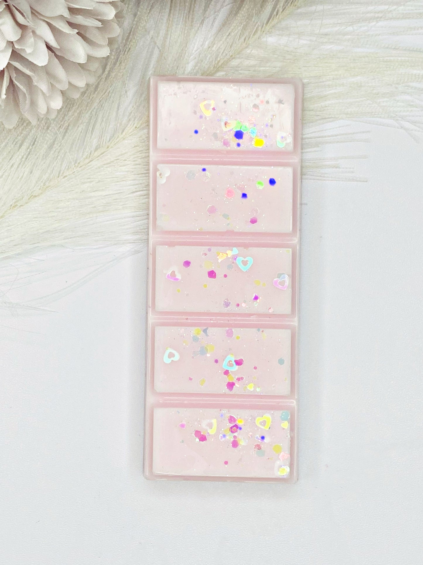 Elegant Pink Wax Melt Snap Bar